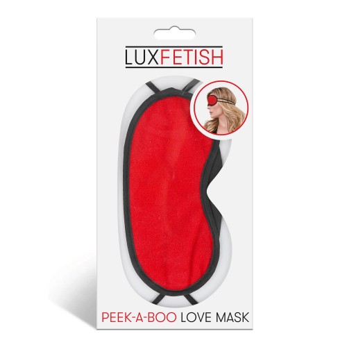 Máscara de Amor Peek-A-Boo de Lux Fetish