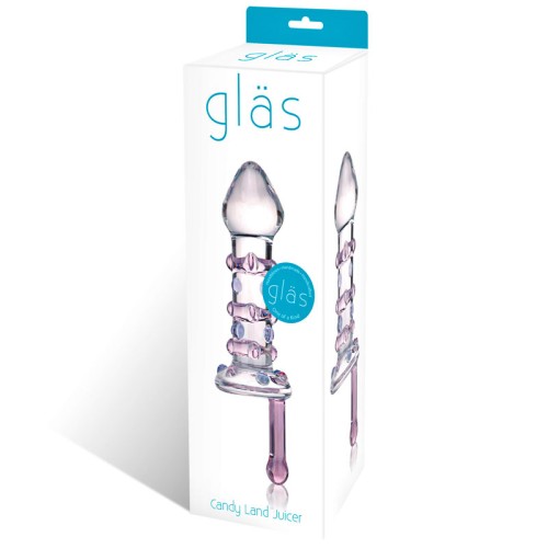 Glas Candy Land 6.5 in. Juicer Rotating Dildo