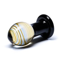 Galileo Glass Butt Plug 3.5 in - Elegant Anal Toy