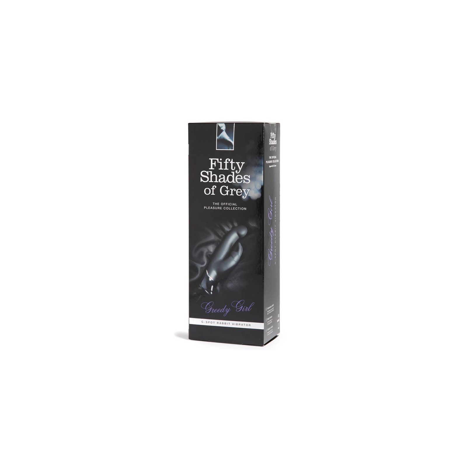 Fifty Shades Greedy Girl Rabbit Vibrator Black