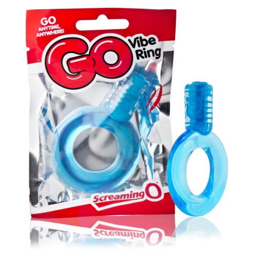 Screaming O GO Vibe Ring Blue - Erection Enhancement