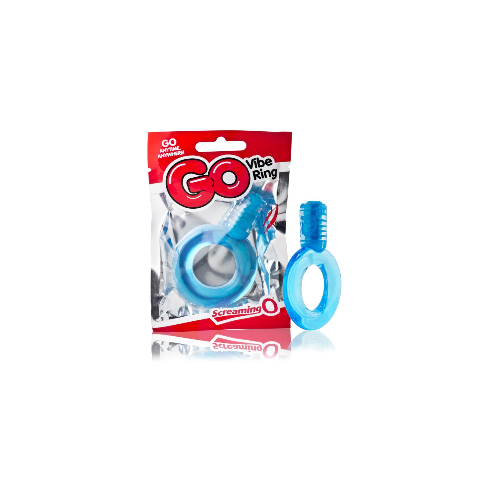 Anillo Vibrador Screaming O GO Azul - Mejora de Erección