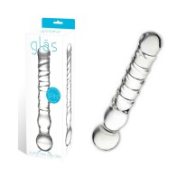 Dildo de Cristal Clear Joystick de 8 in.