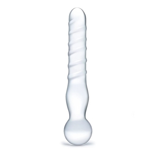 Dildo de Cristal Clear Joystick de 8 in.