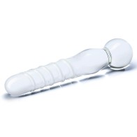 Glas Joystick Clear Glass Dildo 8 inch