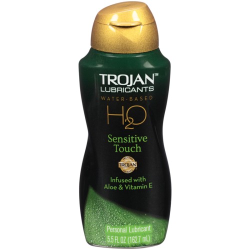 Lubricante Trojan H2O Sensitive Touch - 5.5oz.