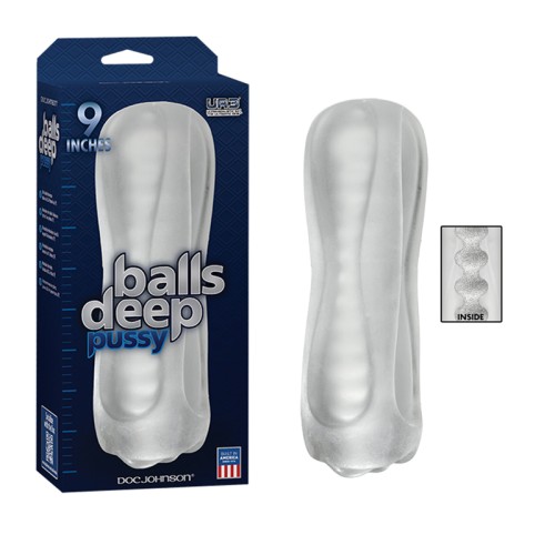 Balls Deep 9-Inch Pussy Stroker for Pleasure