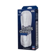 Masturbador Balls Deep de 9 Pulgadas para Placer