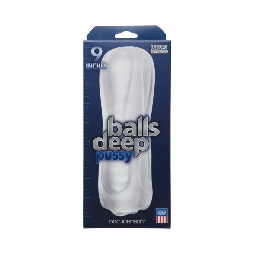 Balls Deep 9-Inch Pussy Stroker for Pleasure