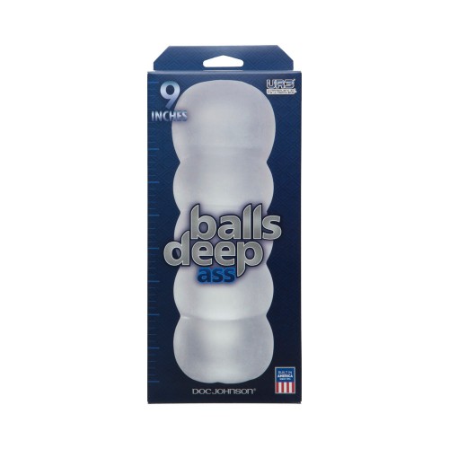 Balls Deep 9-inch Stroker Ass Frost