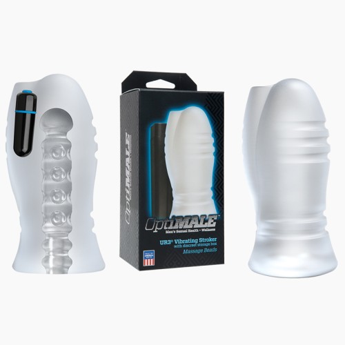 OptiMale Stroker Vibrador Frost con Bolas