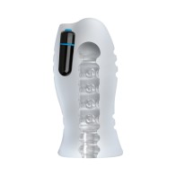 OptiMale Frost Vibrating Stroker with Beads