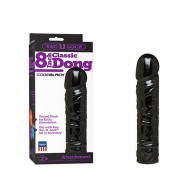 Dildo Clásico Vac-U-Lock 8in CODEBLACK