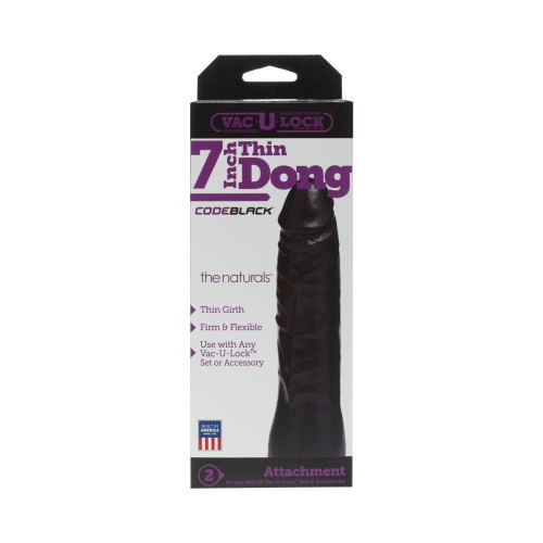 Vac-U-Lock - Dong Delgado de 7 Pulgadas - The Naturals CODEBLACK