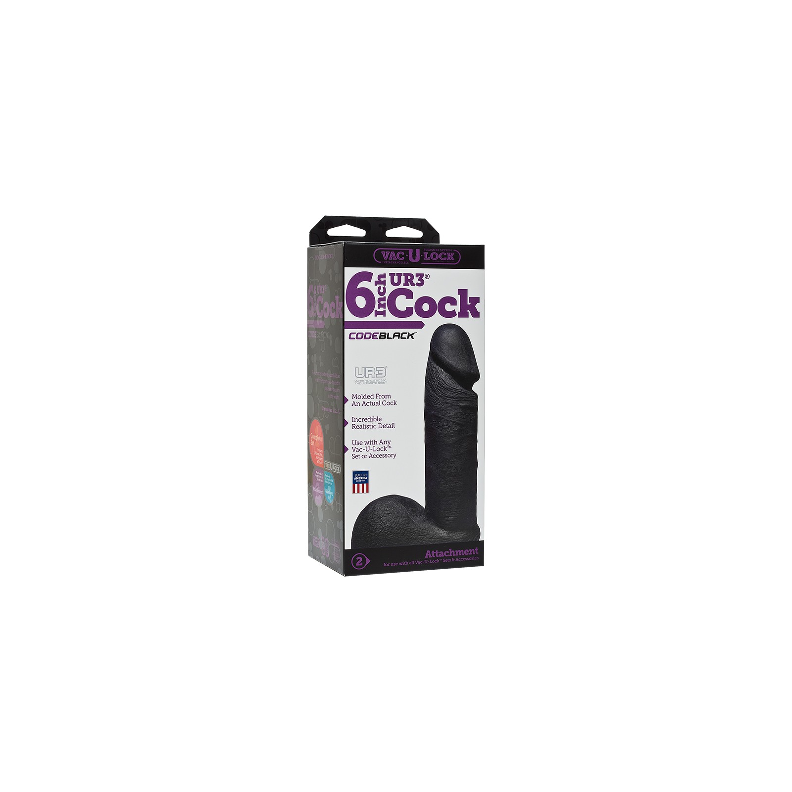 Pene Realista Vac-U-Lock ULTRASKYN para un Placer Realista