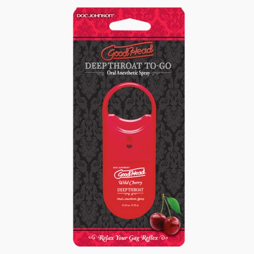 Goodhead Deep Throat Spray Wild Cherry Flavor