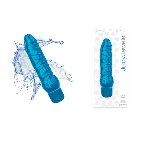 Pipedream Juicy Jewels Cobalt Breeze Flexible Vibrator