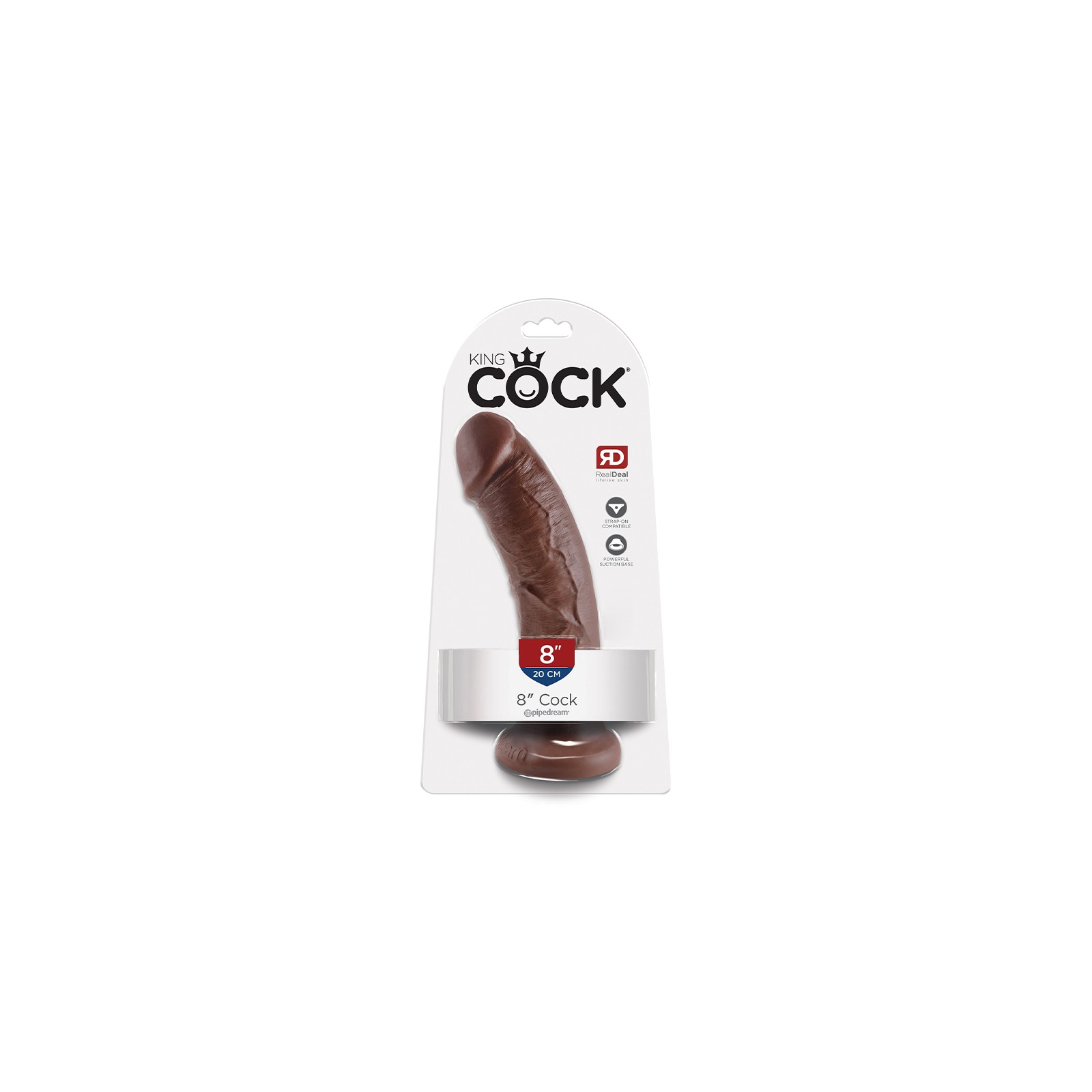 Dildo Realista Pipedream King Cock de 8 in.