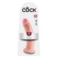 Dildo Realista Pipedream King Cock de 9 Pulgadas con Ventosa - Placer Definitivo