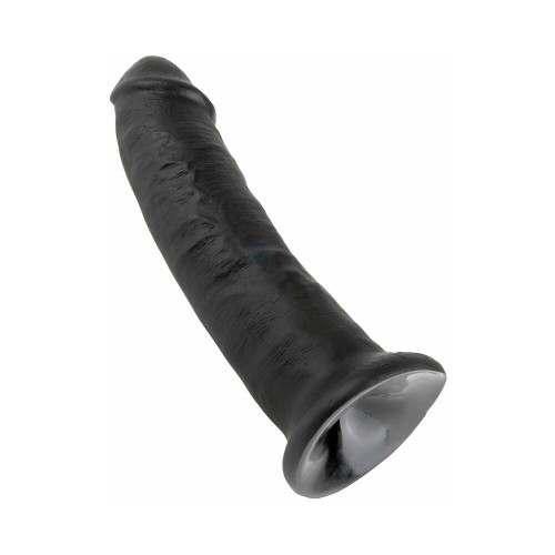 Pipedream King Cock Dildo Realista de 9 in. con Ventosa en Negro