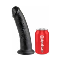 Pipedream King Cock Dildo Realista de 9 in. con Ventosa en Negro