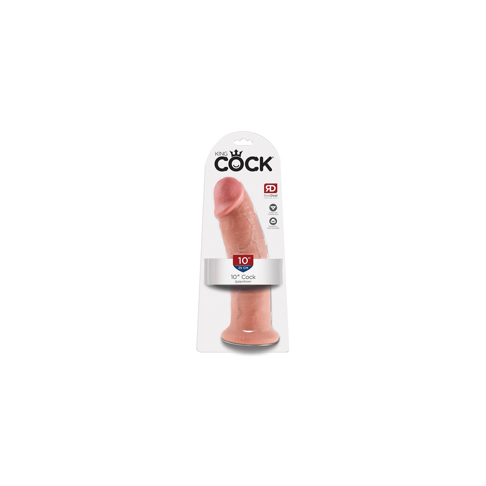 Pipedream King Cock Realistic Dildo with Suction Cup