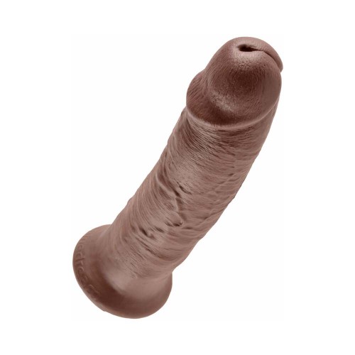 Pipedream King Cock 10 in. Realistic Dildo with Suction Cup Brown