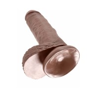 Dildo Pipedream King Cock de 7 pulgadas con Testículos