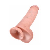 Dildo Realista King Cock de 11 in. con Succión