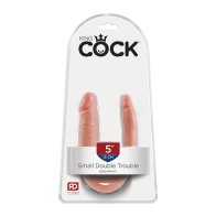 Dildo Doble Problema Pequeño King Cock 5 in.