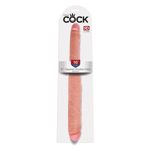 Pipedream King Cock 16in Tapered Double Dong for Unmatched Pleasure