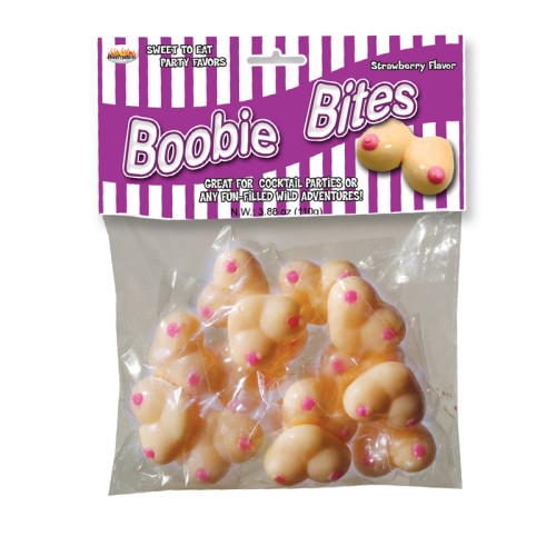 Fun Boobie Shaped Strawberry Candy for Parties