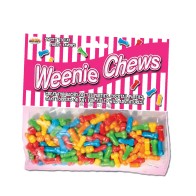 Weenie Chews Party Favors for Celebrations