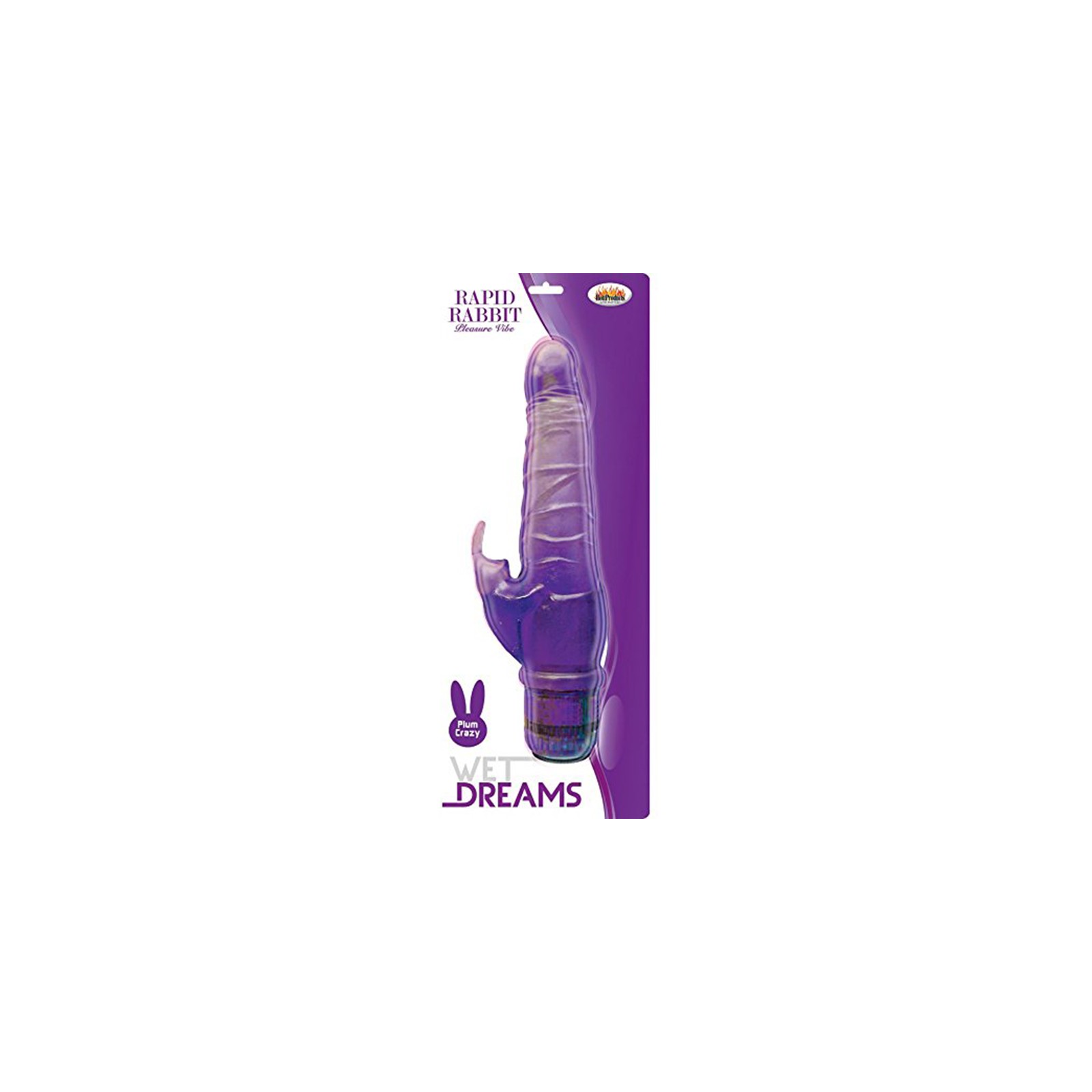 Vibrador Rapid Rabbit Púrpura de Wet Dreams