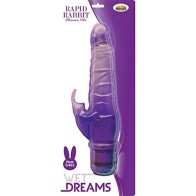 Vibrador Rapid Rabbit Púrpura de Wet Dreams