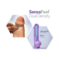 Dildo Dual Densidad Sam de 7 Pulgadas Au Naturel - Realista y Seguro