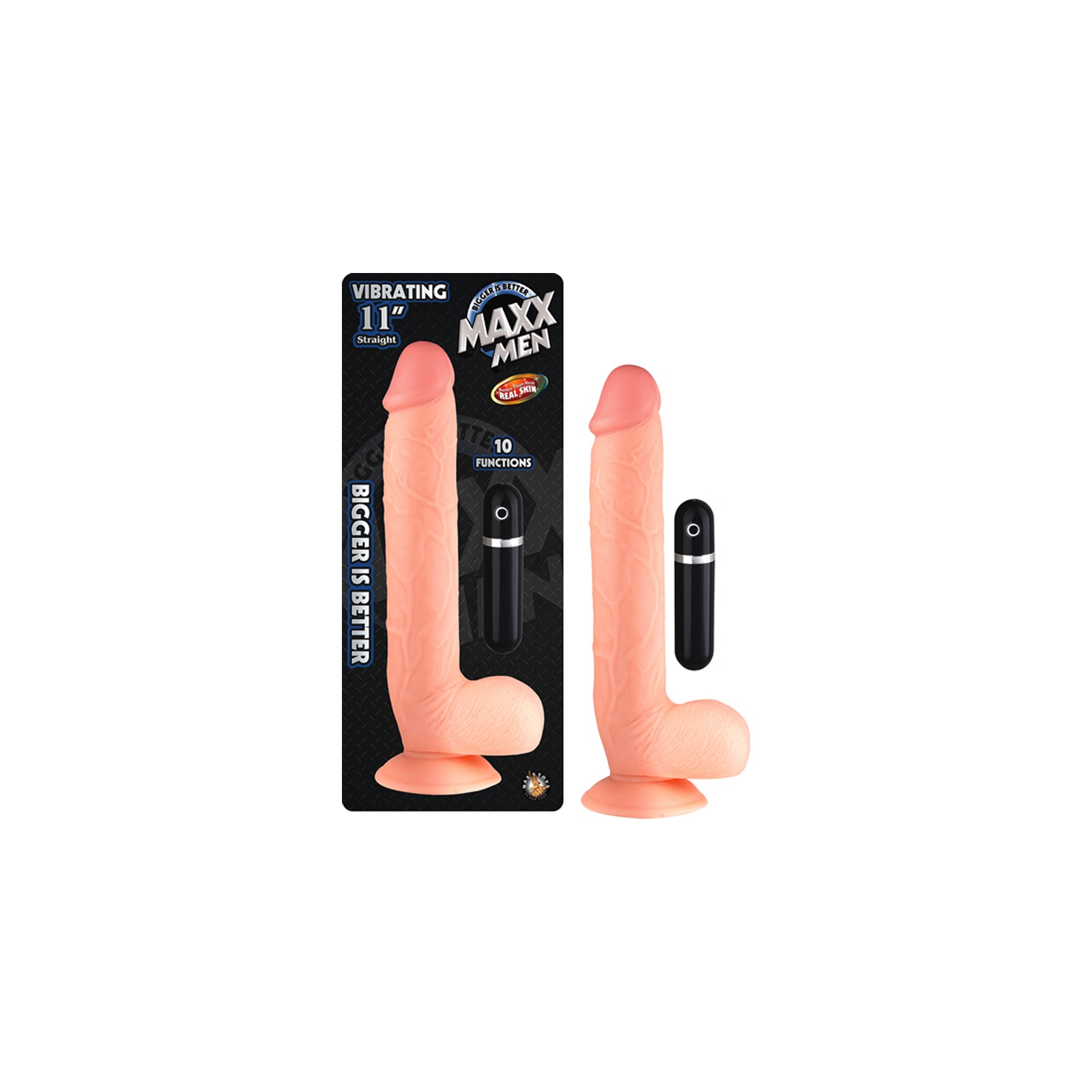 Maxx Men Dildo Vibrante Realista de 11in