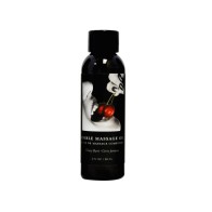 Earthly Body Edible Massage Oil Cherry