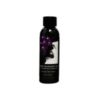 Earthly Body Grape Edible Massage Oil