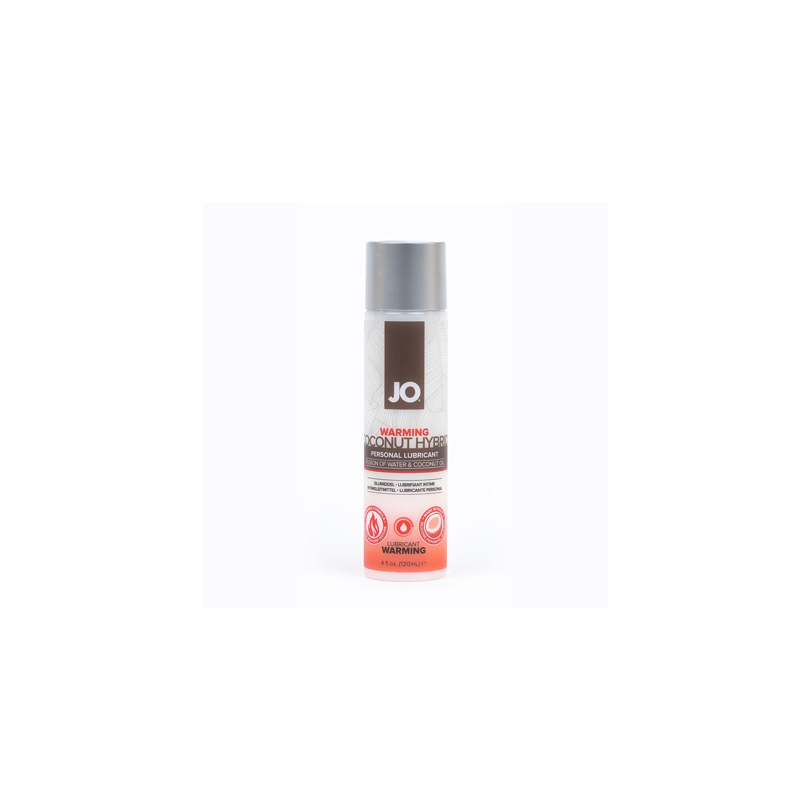 Lubricante Híbrido Calentador JO Coco 4 oz