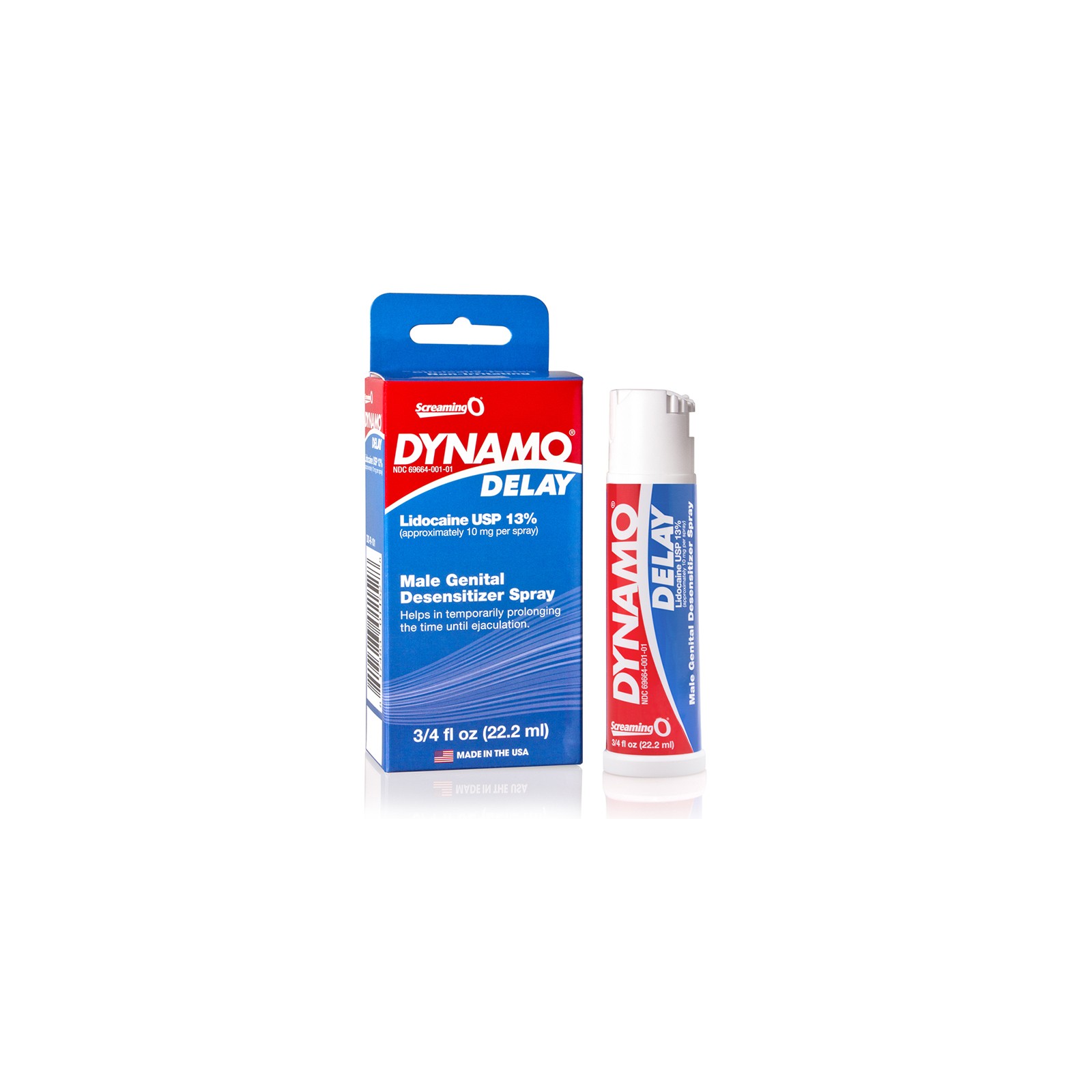 Spray Dynamo Delay para Placer Prolongado