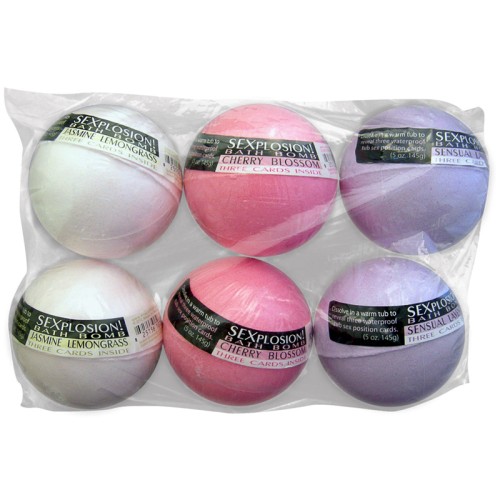 Sexplosion Bath Bombs - Fun and Sensual