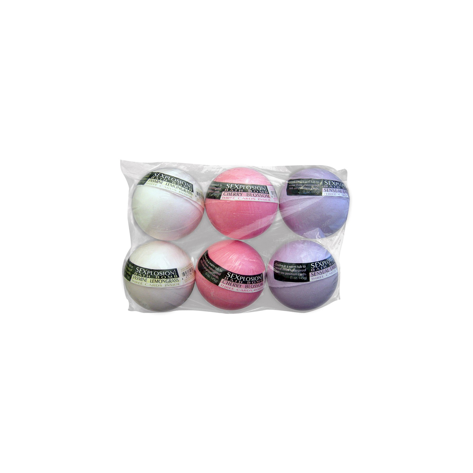 Sexplosion Bath Bombs - Fun and Sensual