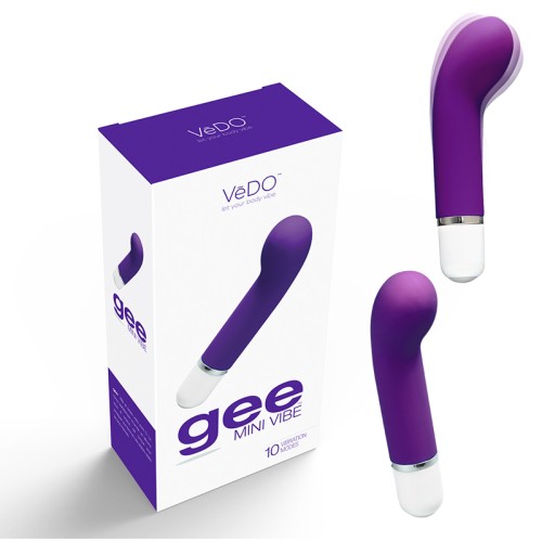 Vibrador Mini VeDO Gee Indigo