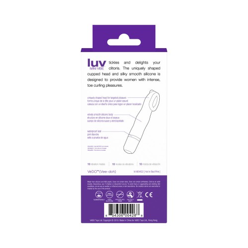 VeDO Luv Mini Vibe for Intense Stimulation