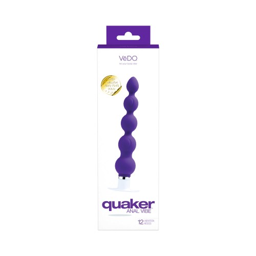 VeDO Quaker Vibrador Anal Indigo