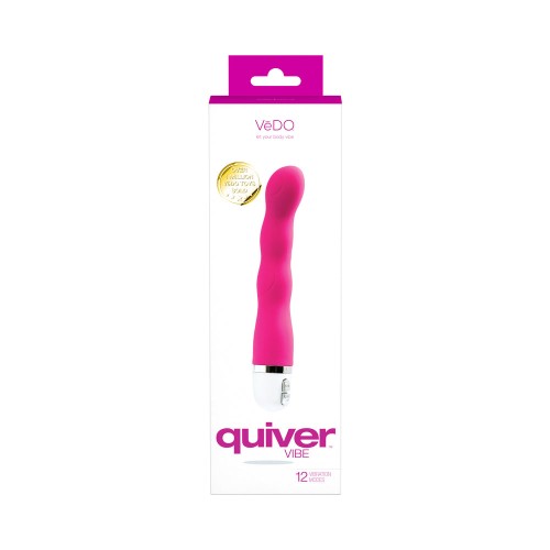 VeDO Quiver Mini Vibe Hot In Bed Pink