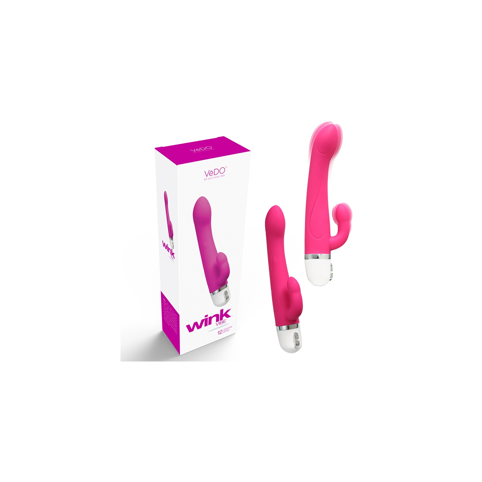 VeDO Wink Mini Vibe Hot In Bed Pink