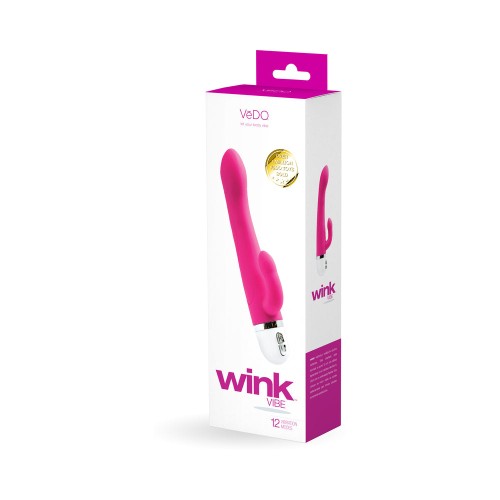 Vibrador Mini VeDO Wink Hot In Bed Rosa