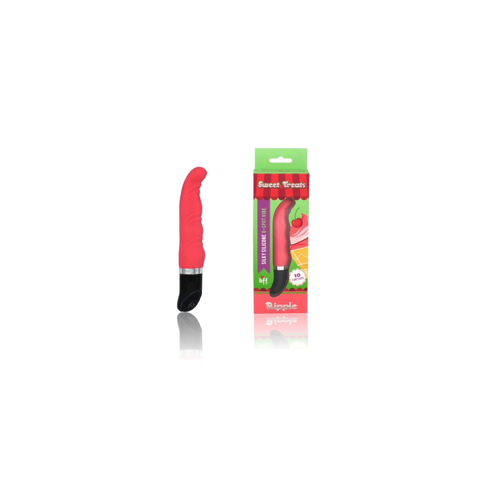 BFF Sweet Treats G Ripple Pink Vibrator